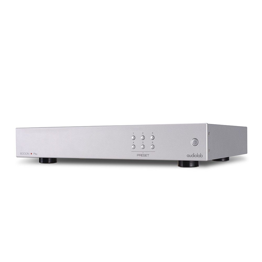 Đầu Phát Tích Hợp Âm Thanh AUDIOLAB 6000N PLAY - SILVER ( Anh Quốc ) HÀNG CHÍNH HÃNG NEW 100%