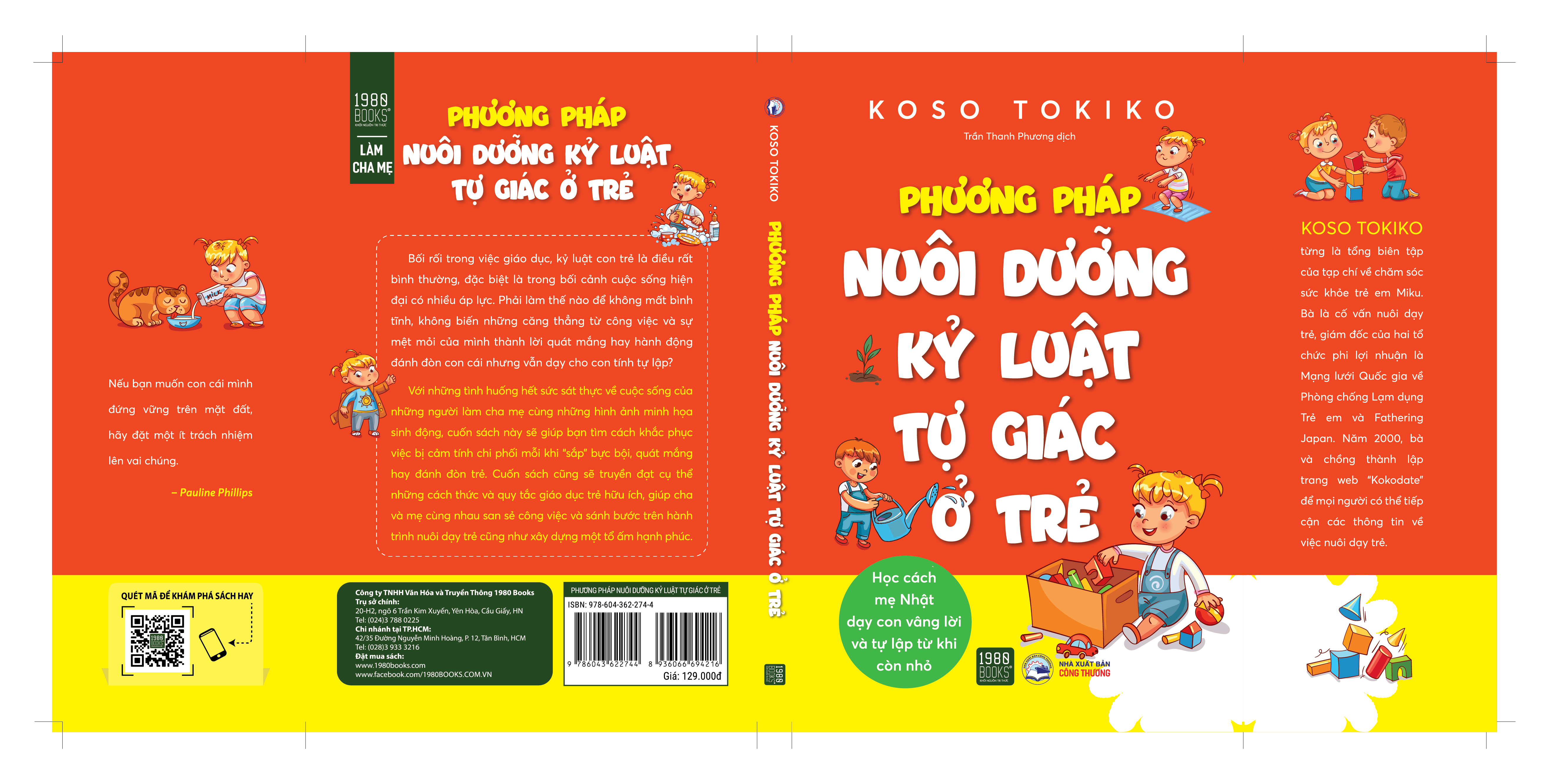 Phương pháp nuôi dưỡng kỷ luật tự giác ở trẻ - Koso Tokiko - TTR Next Generation