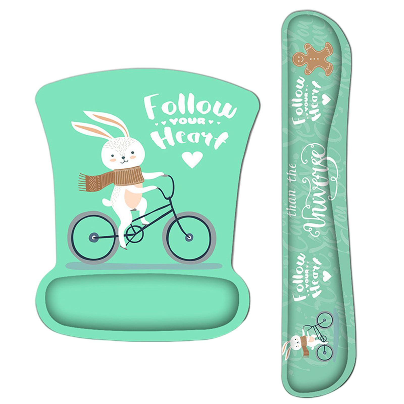 Mouse Pad Keyboard Wrist Rest For Easy Typing For Computer Home Animal