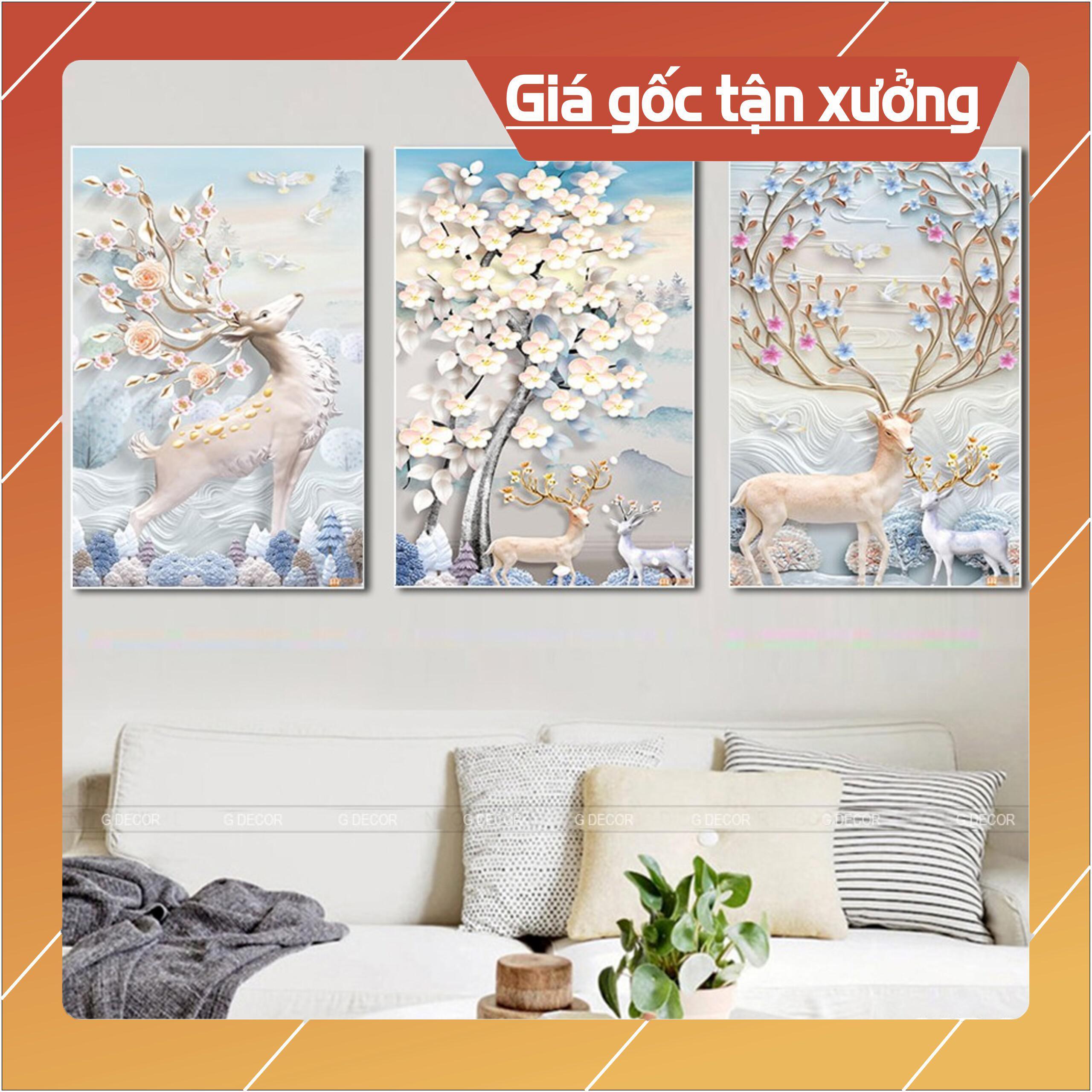 Bộ tranh treo tường phong thủy trang trí nội thất đẹp và giá gốc tại xưởng mới nhất thị trường ĐL 31 mẫu mới đẹp