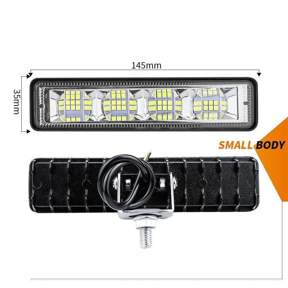Đèn Pha 72w 4x4 Có 24 LED đèn làm việc Thiết Kế Cho Xe Hơi / Xe Tải / Tàu Thuyền / Xe Máy / Xe Tải 12V 24V