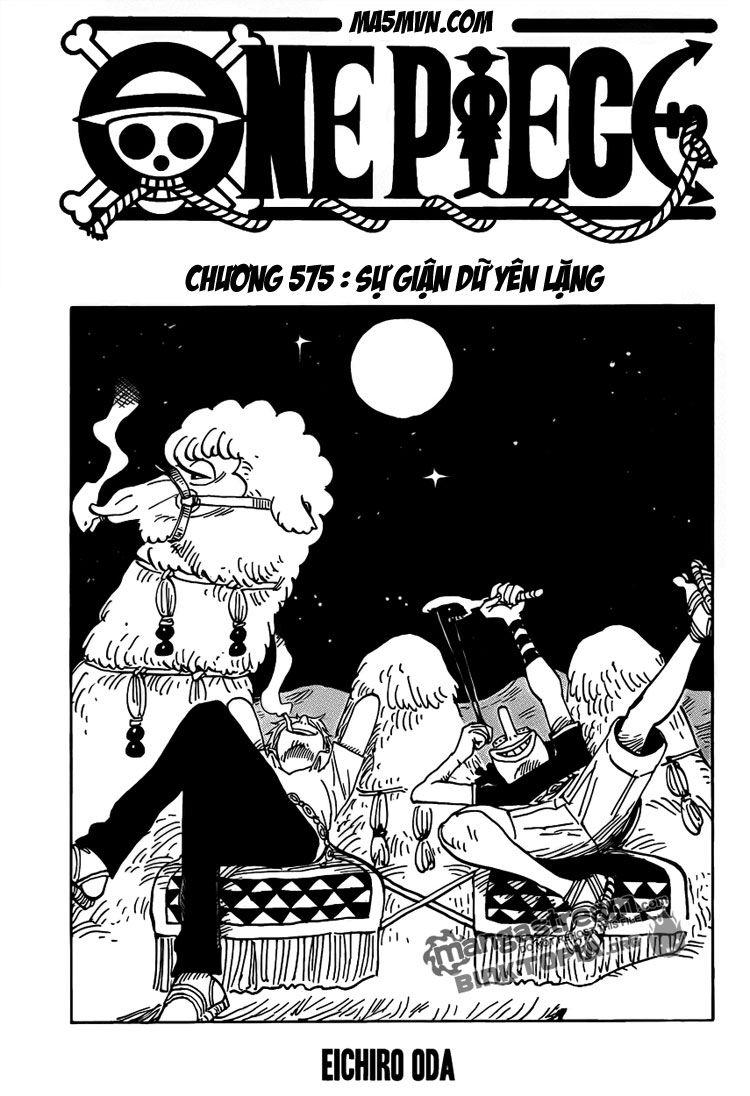 đảo hải tặc - one piece chapter 575 2