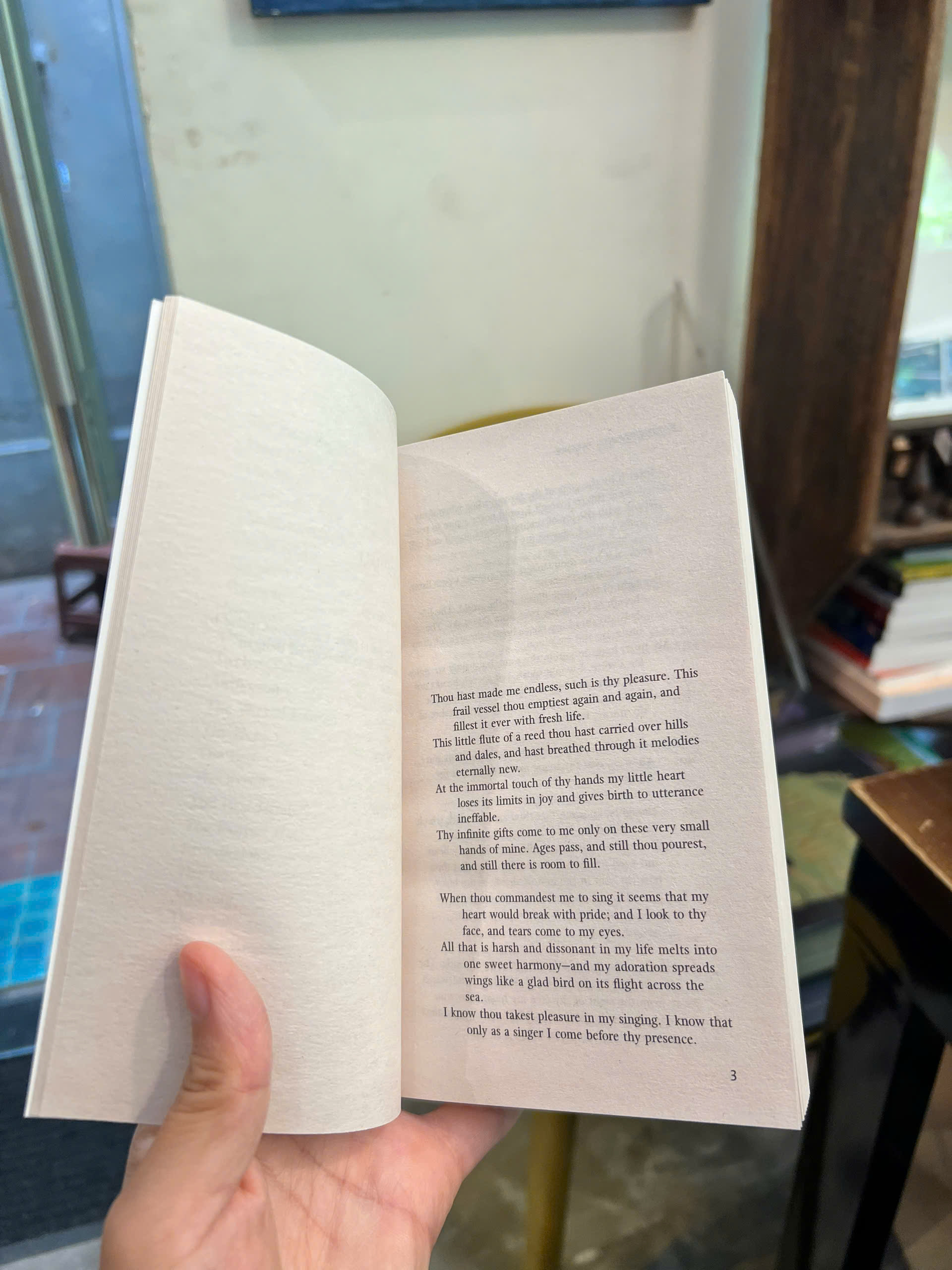 Sách - Selected Poems by Rabindranath Tagore | Nobel Prize Winning Classic / Tập thơ Kinh điển