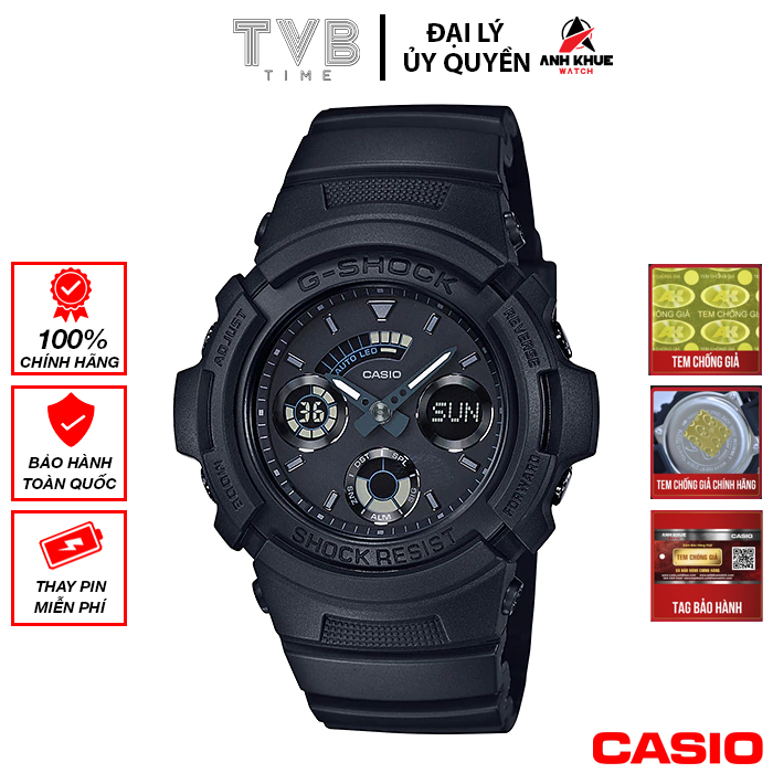 Đồng hồ nam dây nhựa Casio G-SHOCK AW-591BB-1ADR