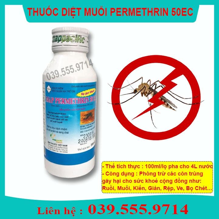 DIỆT MUỖI CÔN TRÙNG 50EC ( 100ML) - phòng trừ côn trùng gây hại sức khỏe
