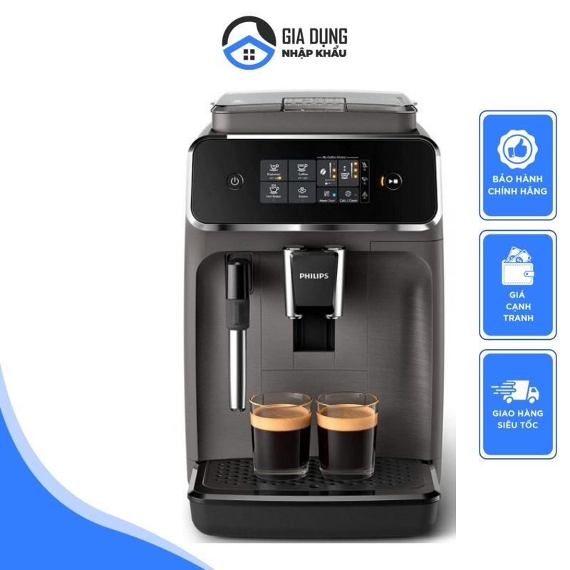 Máy Pha Cà Phê Tự Động Phillips EP2221/40, Máy Pha Café Espresso, Công Suất 1500W, Nhập Đức, Bảo Hành 12 Tháng