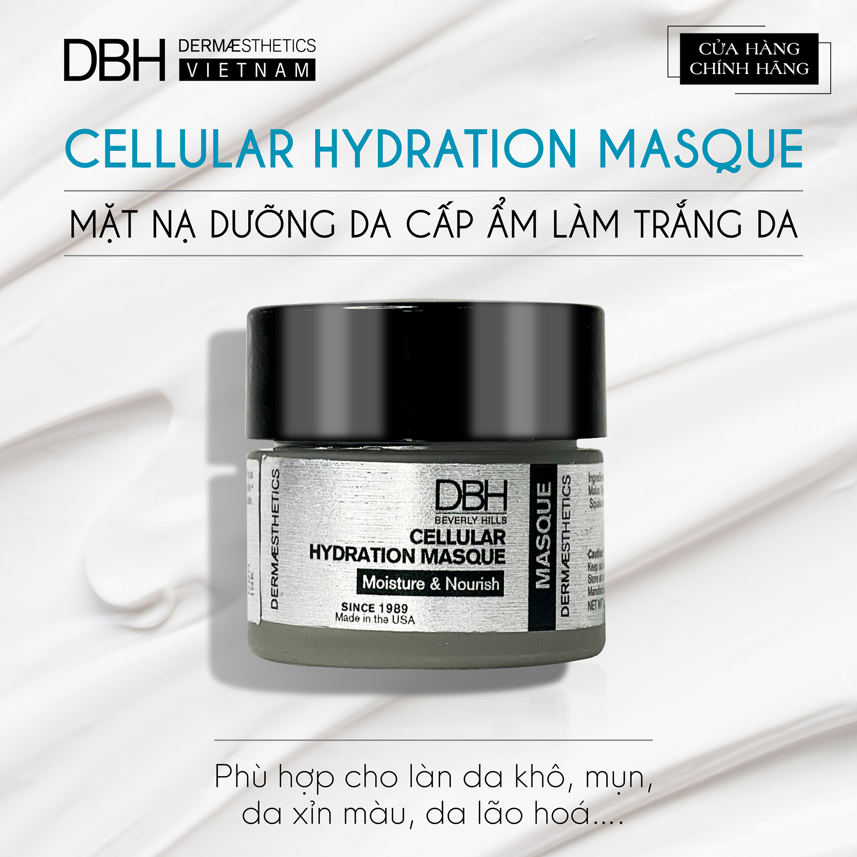 MẶT NẠ DƯỠNG ẨM CELLULAR HYDRATION MASQUE 28.35ML