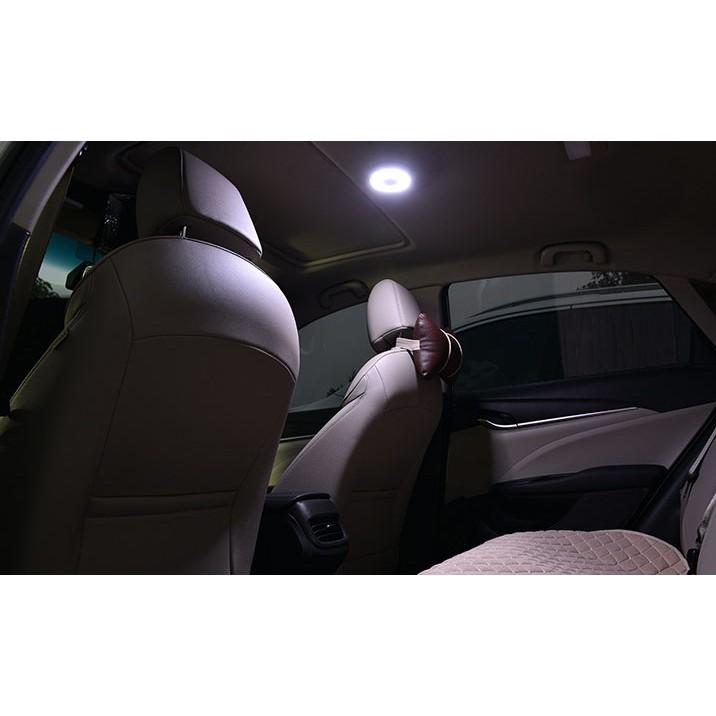 Đèn Led Dán Trần Xe ô Tô Có Thể đổi 3 Màu