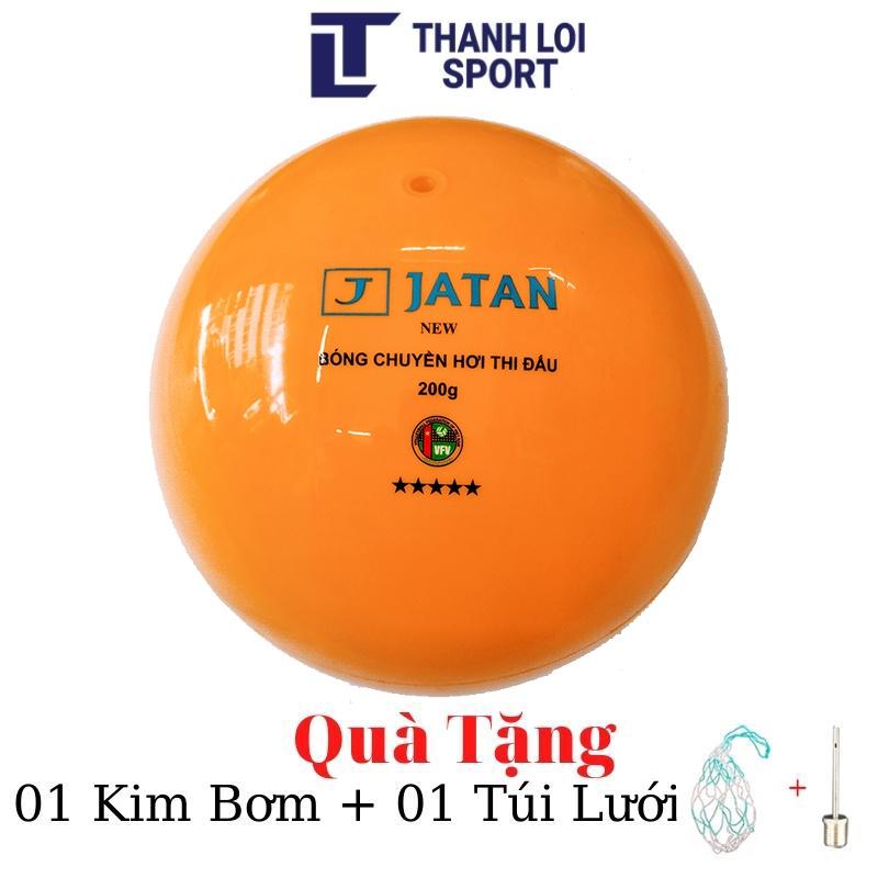 Bóng chuyền hơi Jatan 200g tặng kim bơm + túi lưới