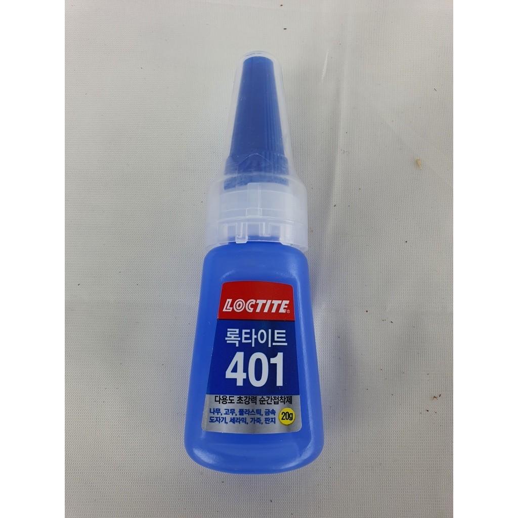 Keo Dán Đầu Cơ Bida 401 Hàn Quốc LOCTITE, Keo Thay đầu cơ đa năng SUPER GLUE -Dán trên mọi chất liệu, Cực dính Cực bền