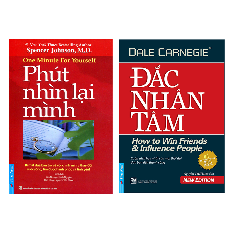 Combo Phút Nhìn Lại Mình  + Đắc Nhân Tâm