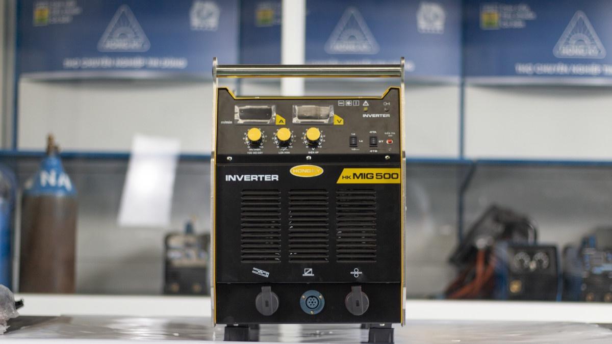 MÁY HÀN MIG INVERTER 500 AMPE 380V HỒNG KÝ HKMIG500 - HÀNG CHÍNH HÃNG