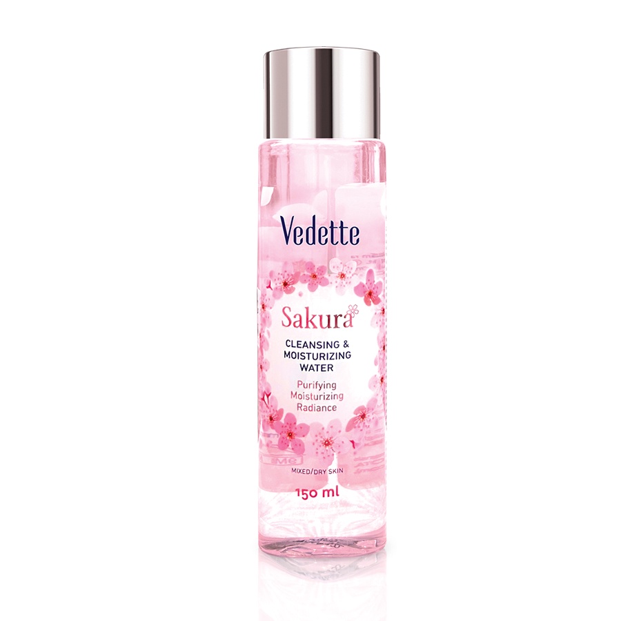 Toner Nước cân bằng dịu nhẹ Vedette Hương Hoa Anh Đào 150ml