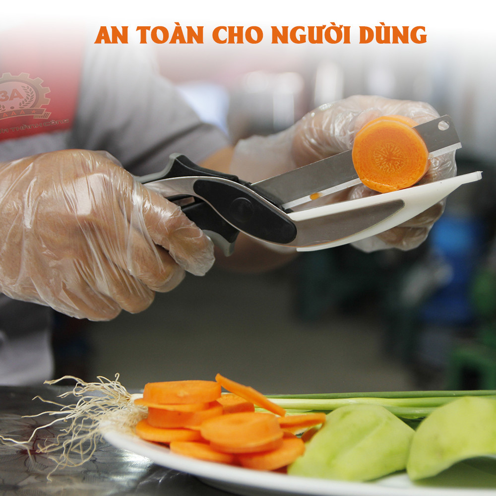 Kéo Cắt Rau Củ Quả, Thực Phẩm  Đa Năng, Tiện Dụng Cho Gia Đình