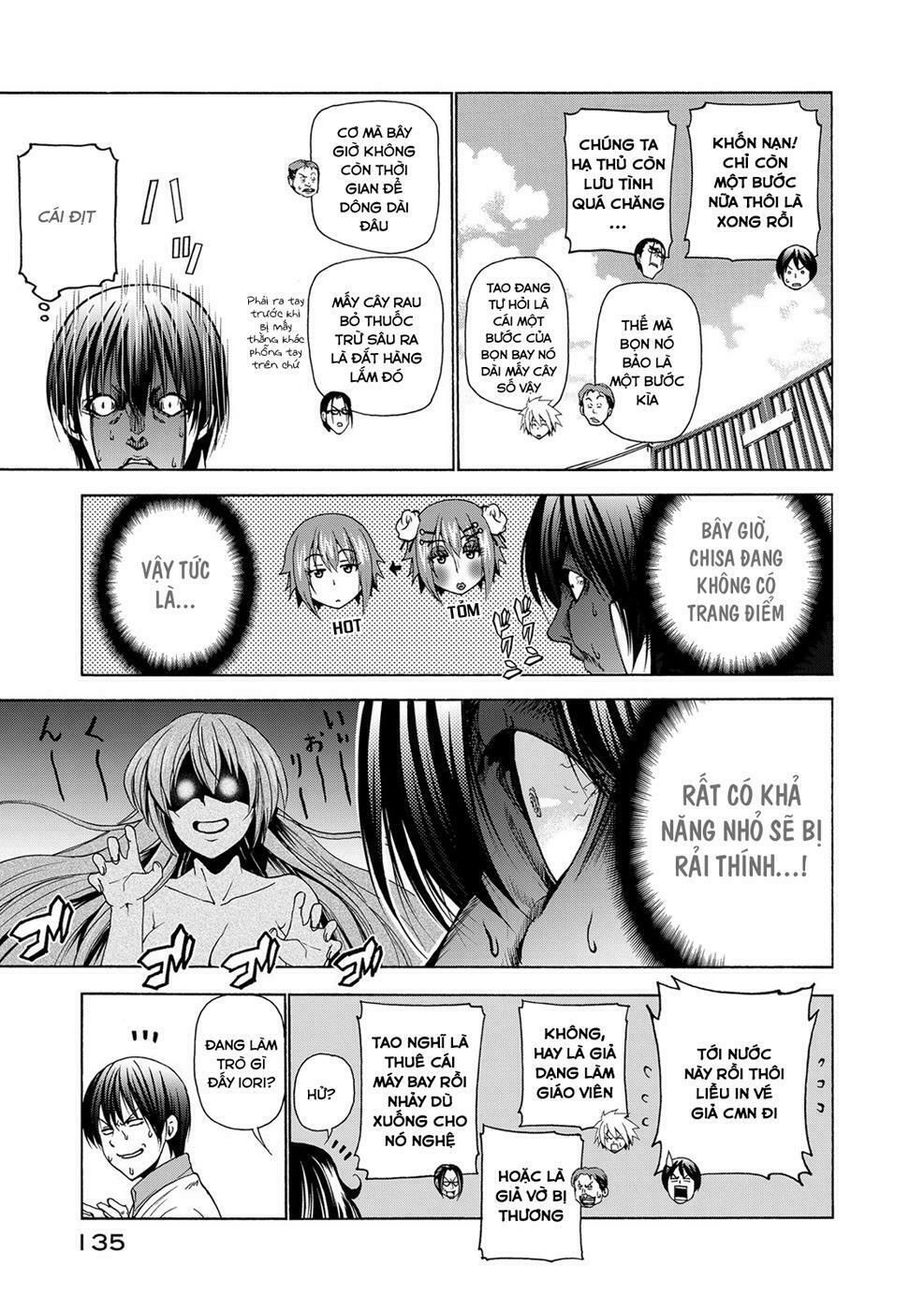 cô gái thích lặn - grand blue chapter 25 10