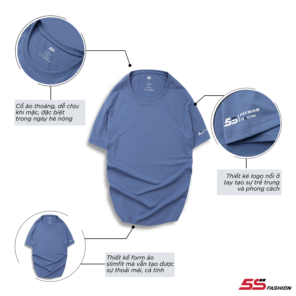 Áo Thun Nam SIPEY Cotton 5S Cổ Tròn , In Chữ Ép Nhiệt, Co Giãn Thoải Mái, Mát, Dày Dặn, Phom Chuẩn ..