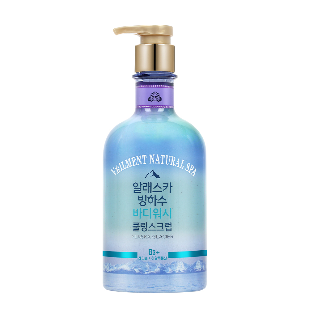 Sữa Tắm On The Body Veilment Natural Spa Scrub Body Wash Alaska Glacier