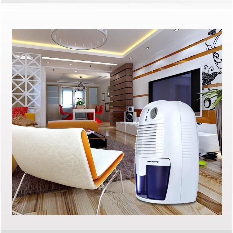 Máy Lọc Không Khí, Máy Hút Ẩm Mini Dehumidifier Trang Bị Màng Lọc Loại Bỏ Các Chất Ô Nhiễm, Khói, Bụi Trong Không Khí