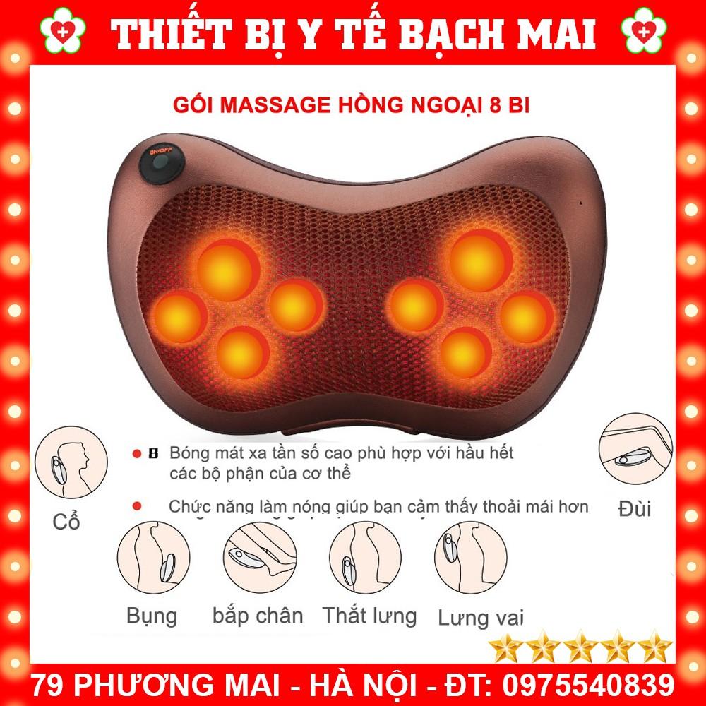 GỐI MASSAGE HỒNG NGOẠI 8 BI