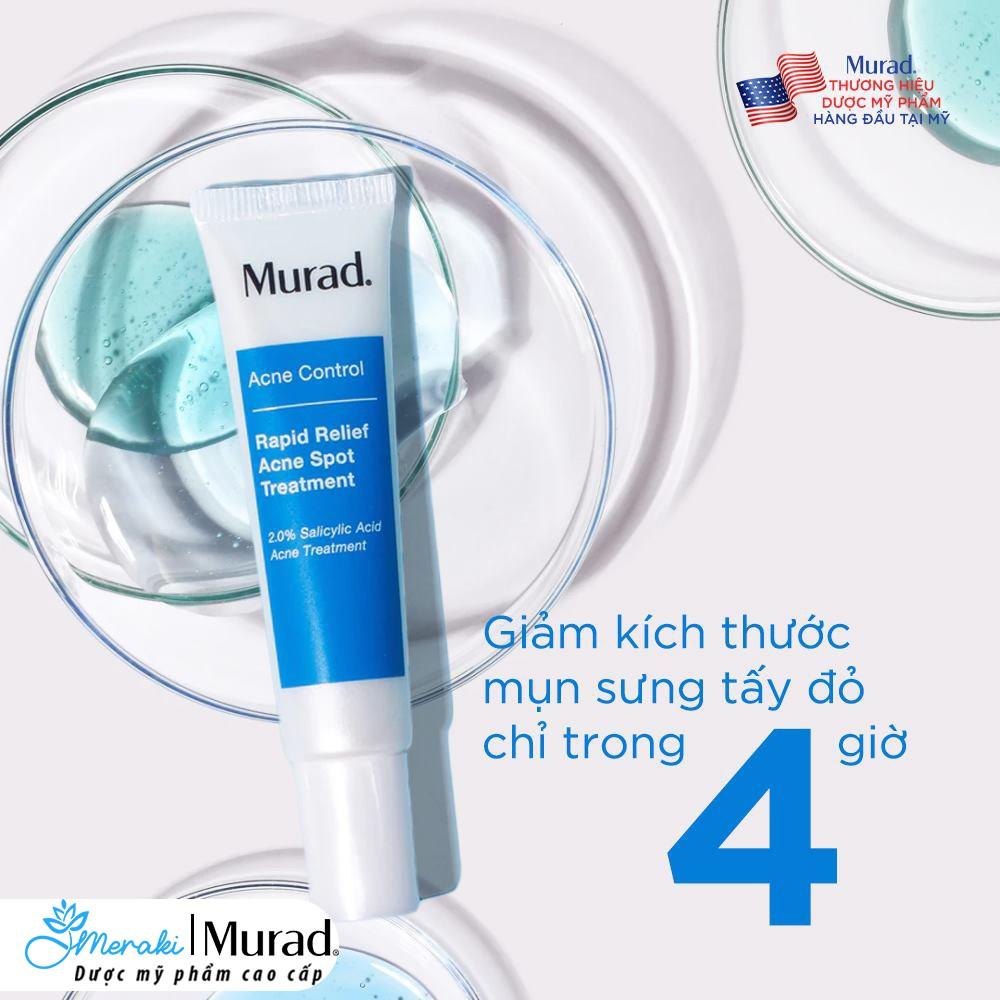 Gel giảm mụn 4H Murad RAPID RELIEF ACNE SPOT TREATMENT 15ml