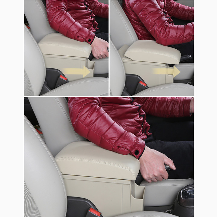 Hộp tỳ tay ô tô, xe hơi cao cấp dạng khối, tích hợp 3 cổng USB dùng cho xe Chevrolet Cruze
