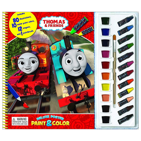 Thomas &amp; Friends Deluxe Poster Paint &amp; Color