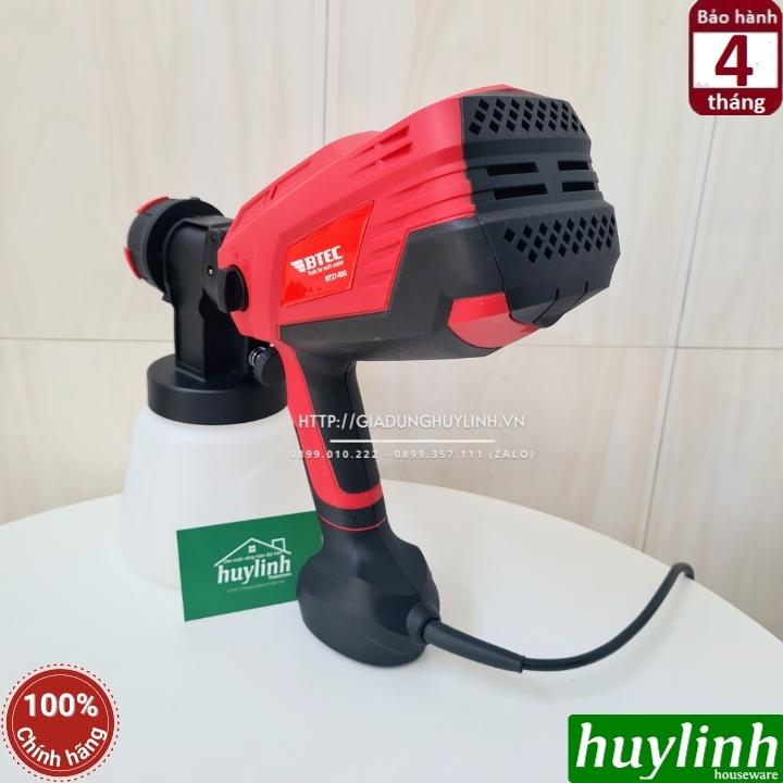 Máy phun sơn điện cầm tay Btec BT27-800 - Công suất 600W - 4 Béc phun - Hàng chính hãng