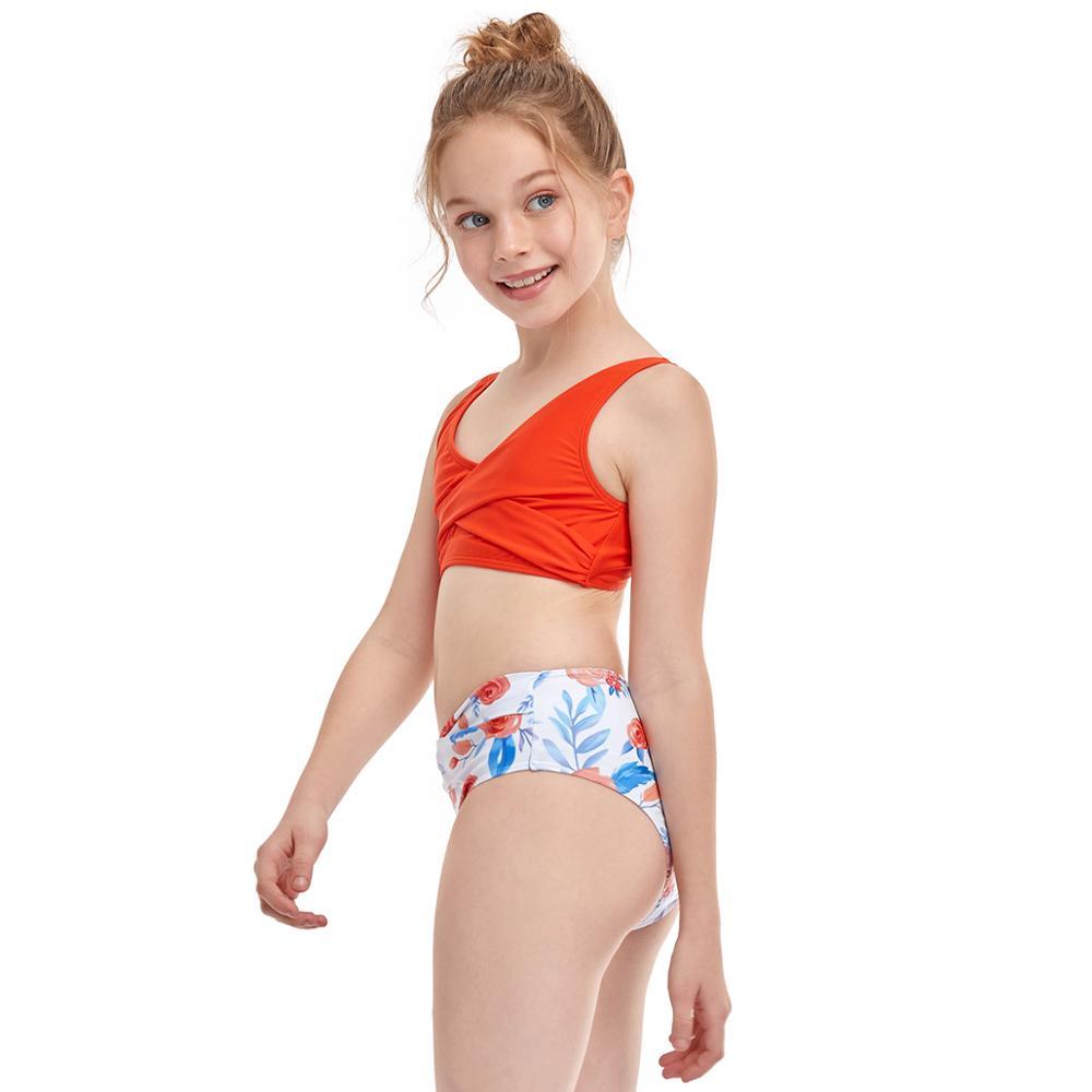 Phù Hợp Với Họ Mẹ Bơi Bikini Nữ, Có Trẻ Trung Đồ Bơi Trẻ Em Kid Cho Bé Bãi Biển Đồ Bơi Chia 2 Miếng Biquini