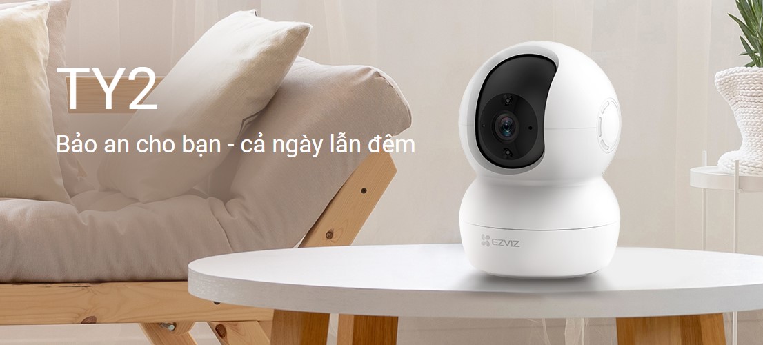 Camera IP Wifi Trong Nhà EZVIZ TY2 2MP 1080p - Hàng Chính Hãng
