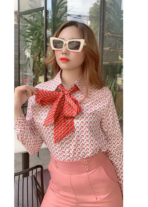 ÁO SƠ MI NỮ HÀN QUỐC A5550