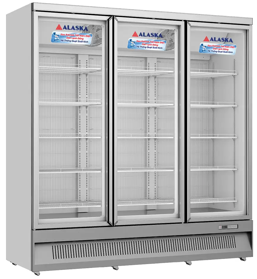 Tủ đông đứng mặt kính Alaska IFG-1100 1100L 3 cánh - hàng chính hãng - chỉ giao HCM