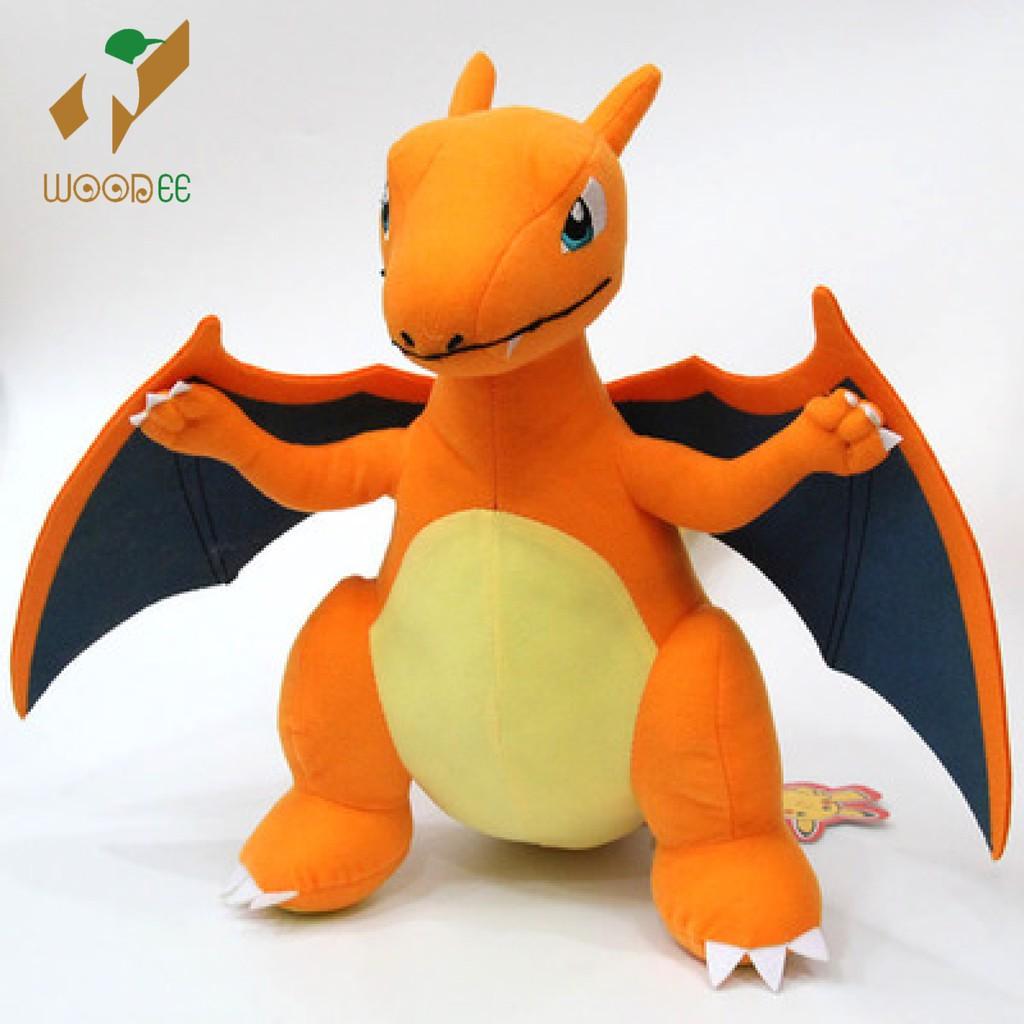 Gấu bông anime khủng long lửa Lizardon 30cm quà tặng cho bé