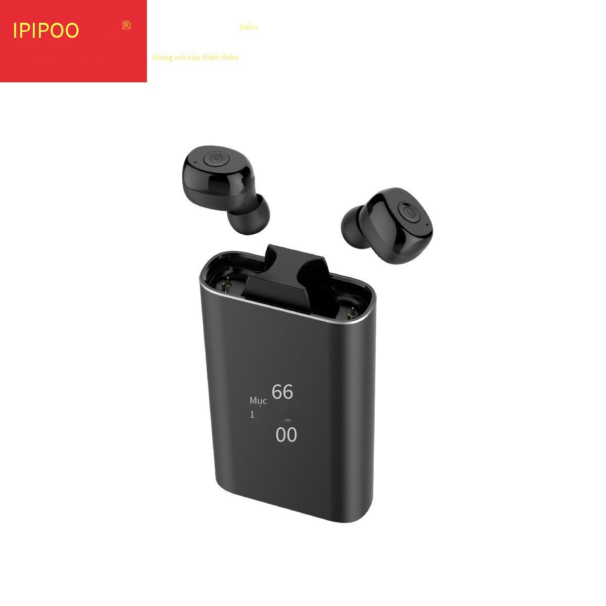 Phong cách mới nhất Airoda CVC giảm tiếng ồn chủ động tws Tai nghe Bluetooth sạc khẩn cấp kho báu thể thao tai nghe không dây vô hình Tai nghe HiFi