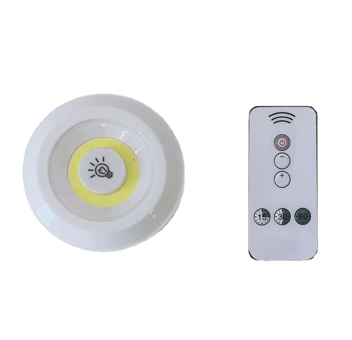 Combo 3 Đèn Led Dán Tường Hẹn Giờ Có Remote Điều Khiển