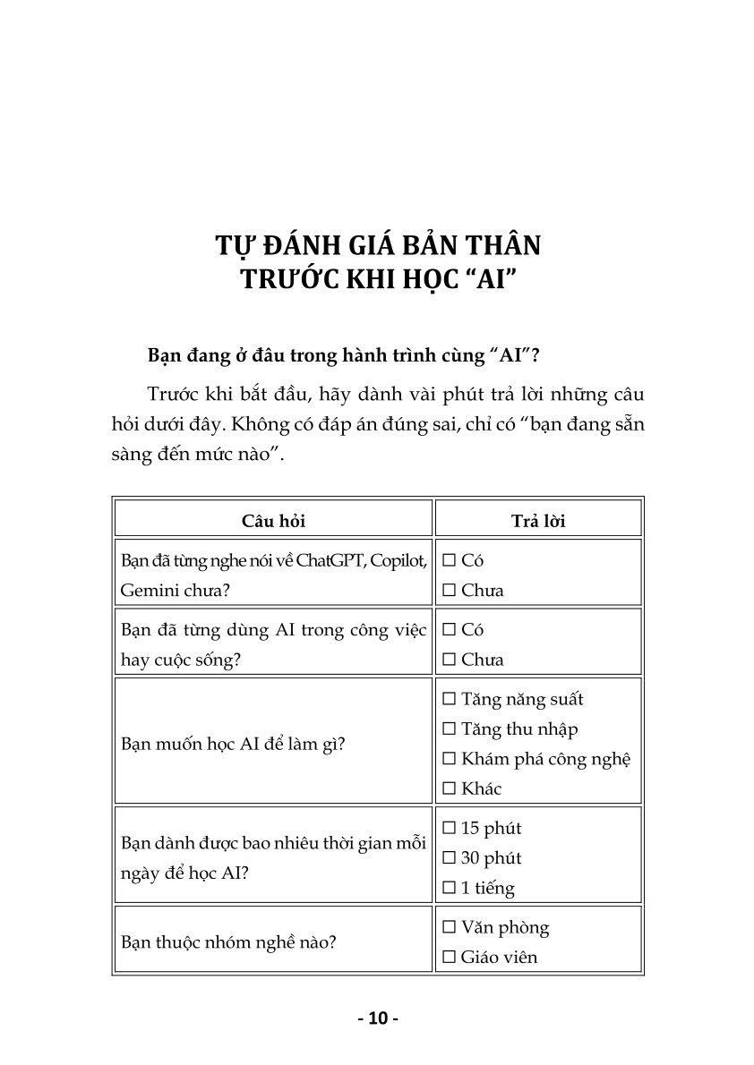 Nghề nào cũng cần AI