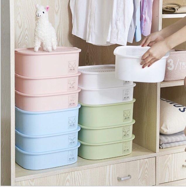 Set 3 hộp đựng đồ lót