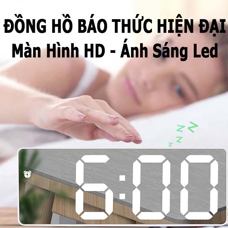 Đồng Hồ Báo Thức Led; Đồng Hồ Decor Để Bàn; Đồng Hồ Điện Tử Mini; Đồng Hồ Thông Minh