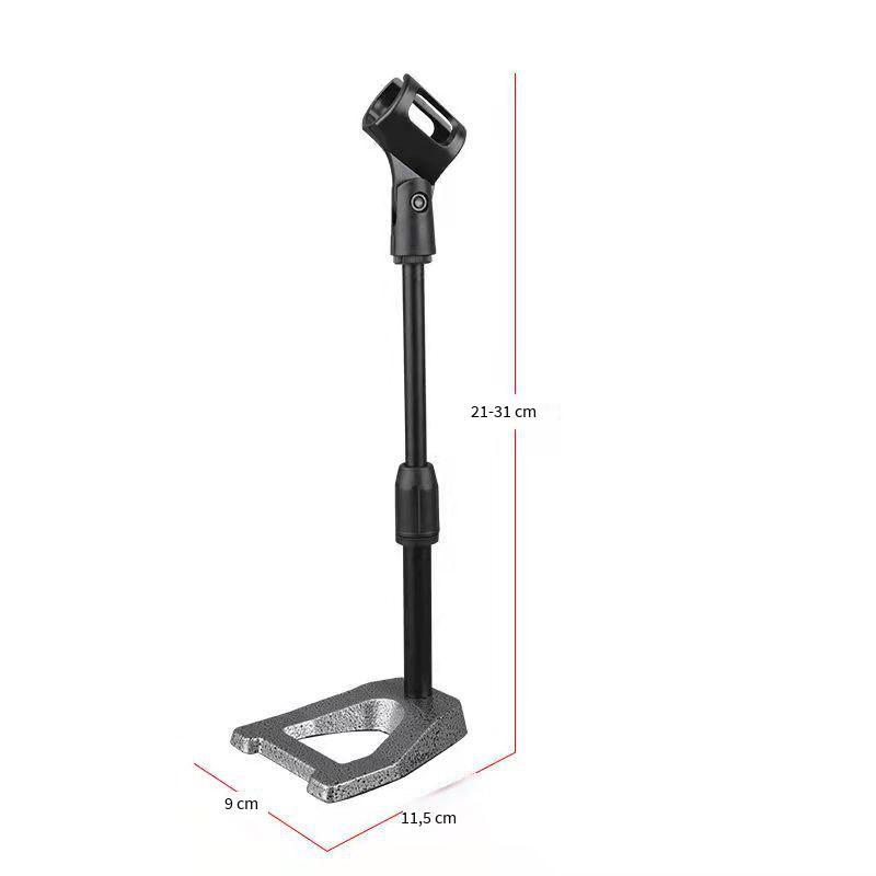 Giá đỡ micro để bàn bằng kim loại trầm trọng hơn có thể nâng micro giá đỡ micro điện thoại di động Giá đỡ máy tính để bàn loại A