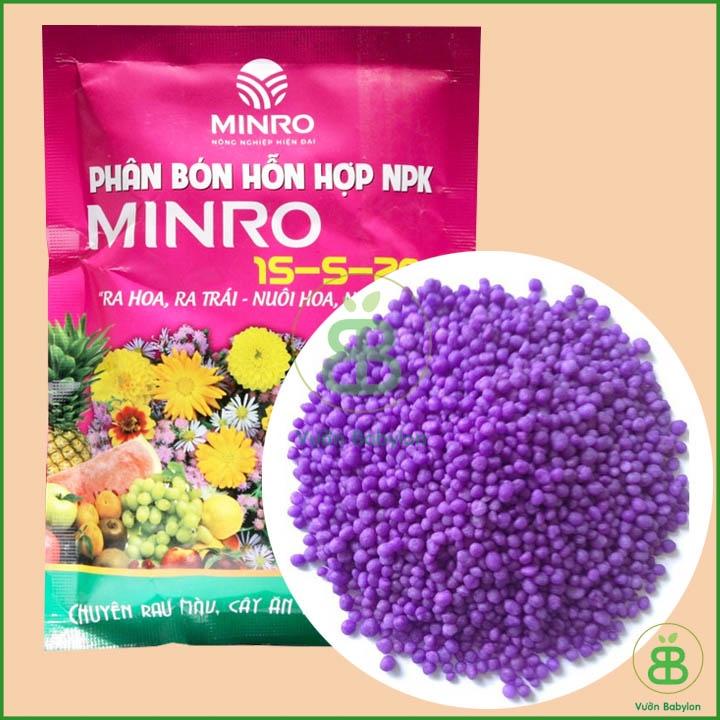 1 KG PHÂN BÓN HỖN HỢP NPK MINRO 15-5-20 *