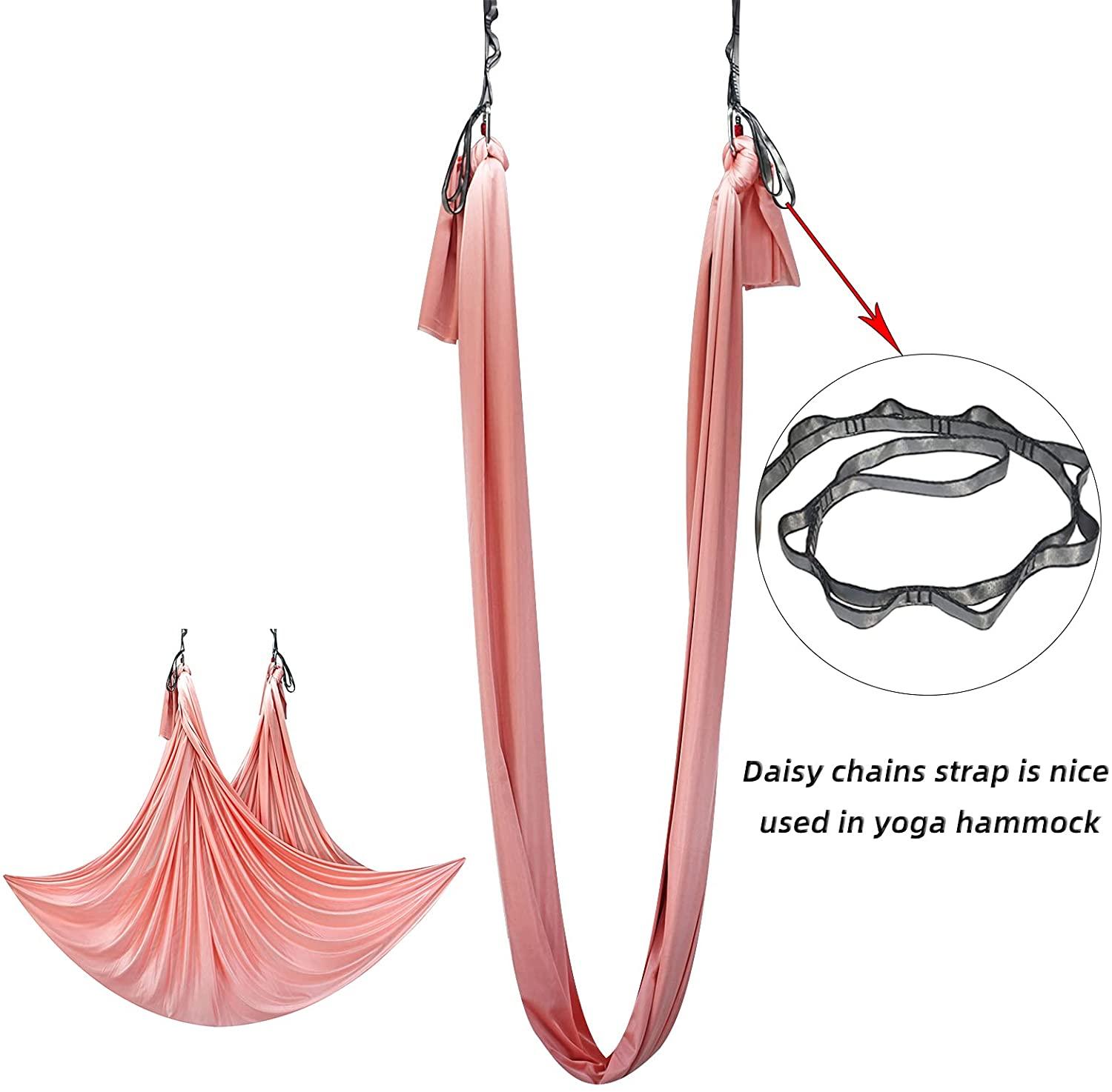 Treo sợi dây leo dây thừng dây thừng dây thừng kéo dài dây đai dây kéo dây đeo cho võng yoga trên không Color: 35cm