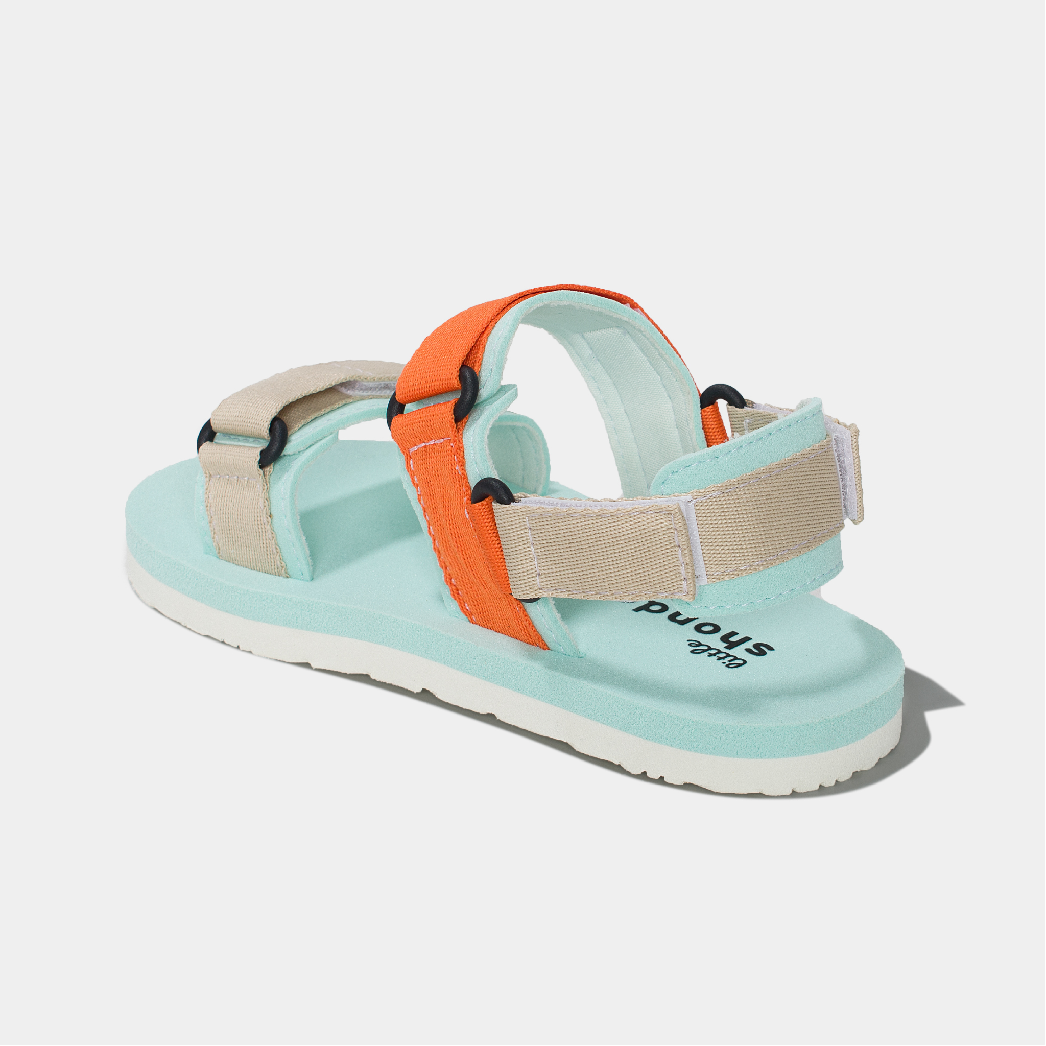 Giày Trẻ Em Shondo Sandals Little Trắng Xanh Hồng LIT3030