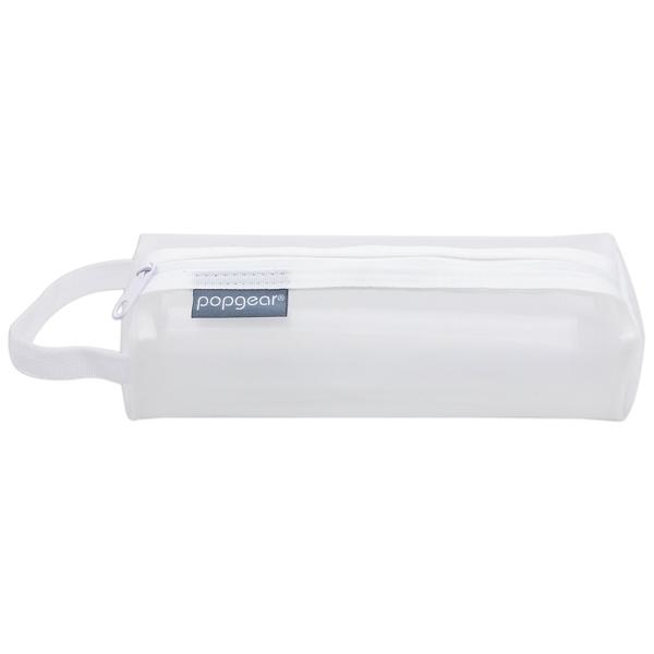 Bóp Viết Lưới Vuông - popgear 81220 - Màu Trắng
