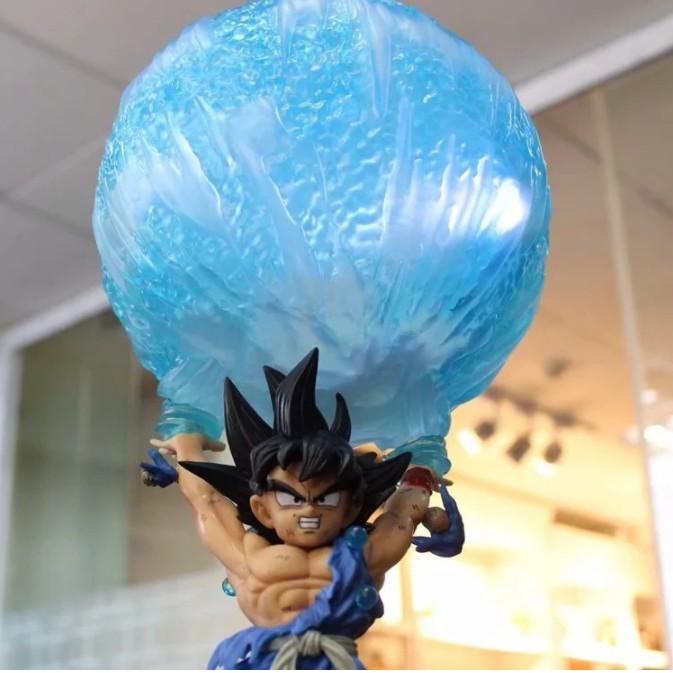 Mô hình Figure Dragon ball Songoku chưởng Genki hủy diệt có Led 50cm