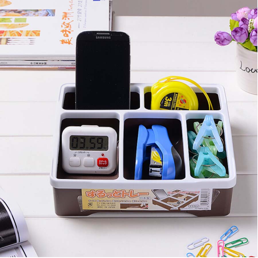 Bộ 2 khay nhựa đựng đồ đa năng - Hàng nội Địa Nhật