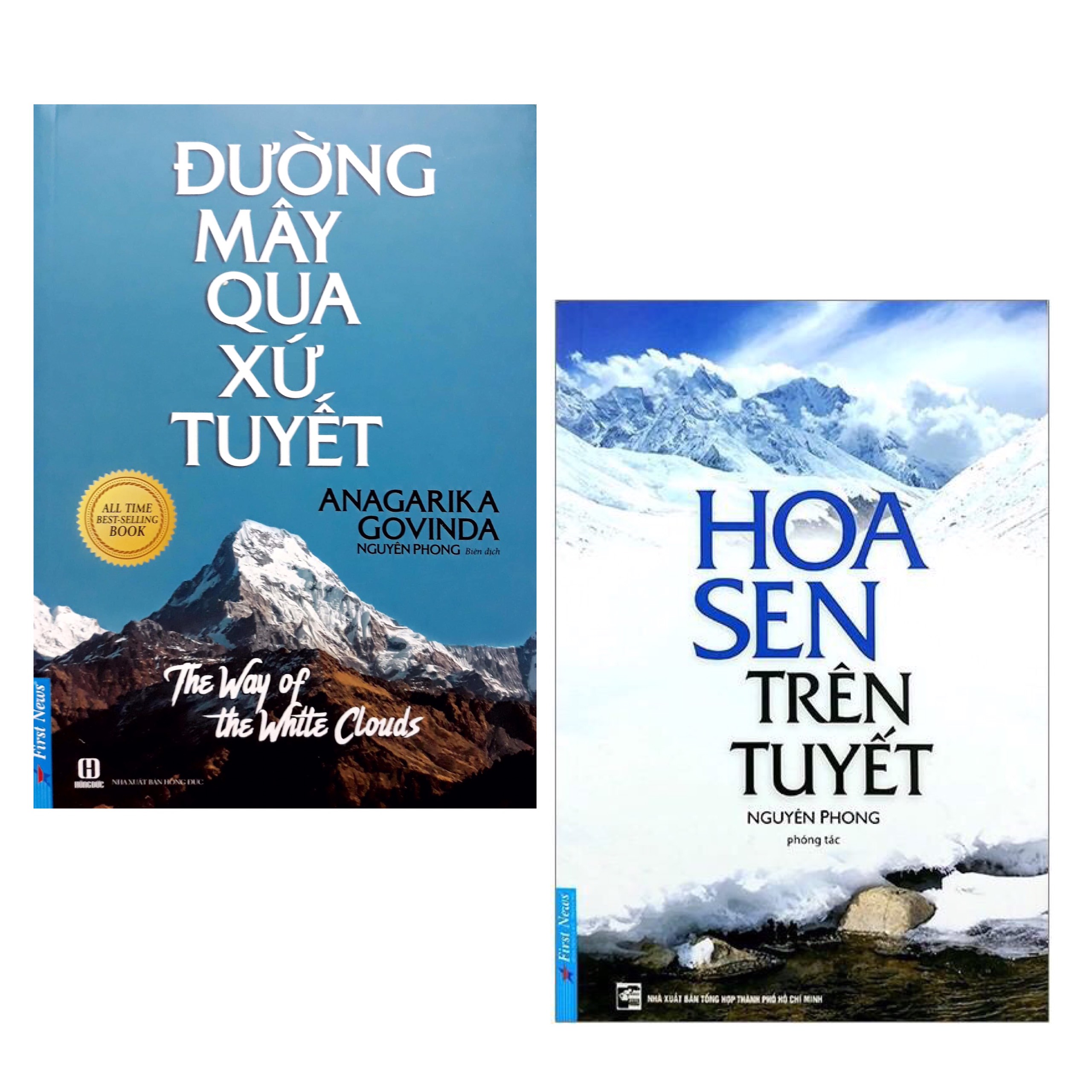 Combo Best-Seller Của Tác Giả Nguyên Phong: Đường Mây Qua Xứ Tuyết (Tái Bản) + Hoa Sen Trên Tuyết (Tái Bản 2020) / Những Câu Trả Lời Đích Thực Về Ý Nghĩa Cuộc Sống