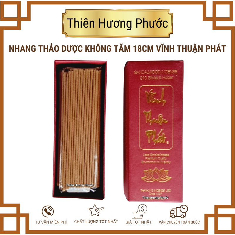 Nhang thảo dược không tăm Vĩnh Thuận Phát 20cm