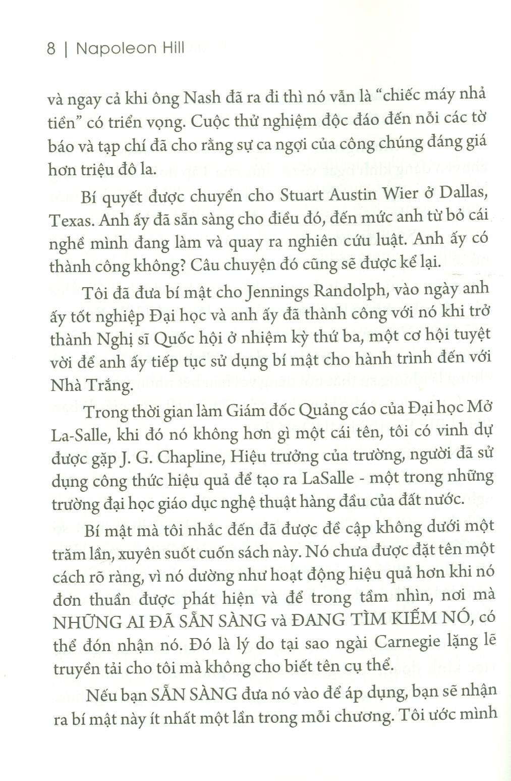 Nghĩ Giàu &amp; Làm Giàu - Phiên bản mới (Hoàng Yến dịch)