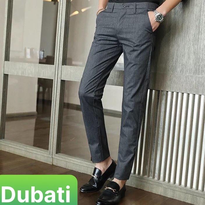 QUẦN TÂY NAM - QUẦN ÂU NAM CÔNG SỞ 3 MÀU BODY ÔM DÁNG- DUBATI FASHION