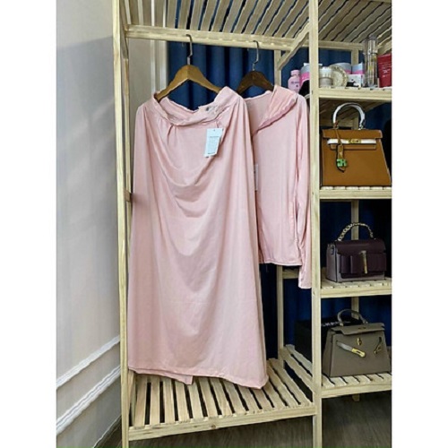 SET ÁO CHỐNG NẮNG túi cuộn + VÁY CHỐNG NẮNG cùng màu chất liệu thông hơi kim cương siêu mát, gọn nhẹ