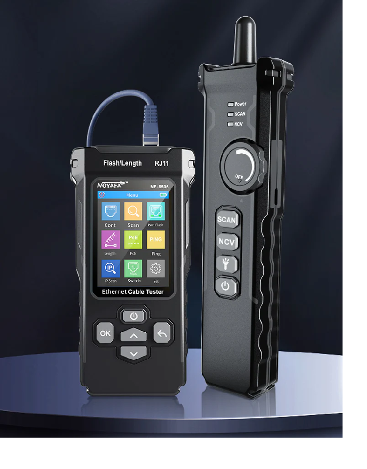 Máy test mạng đa chức năng NOYAFA NF-8506 Hàng chính hãng